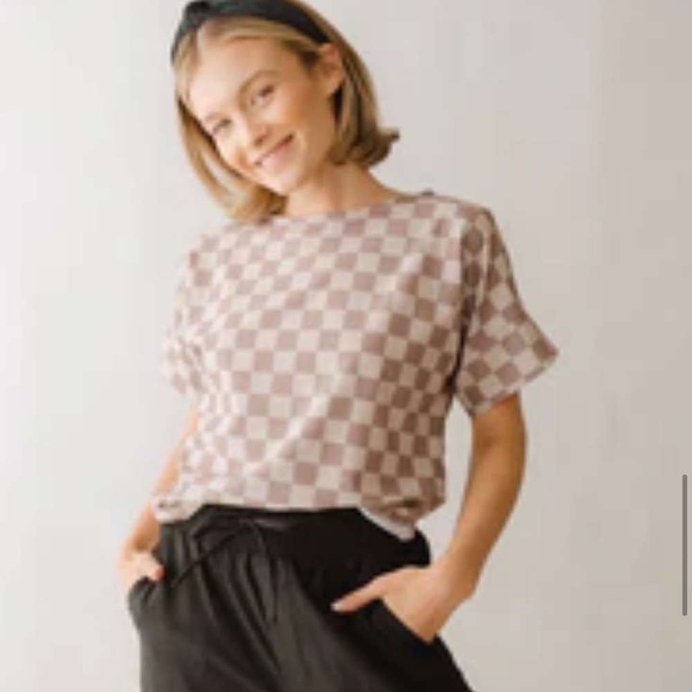 Checkered Kids Shirt
